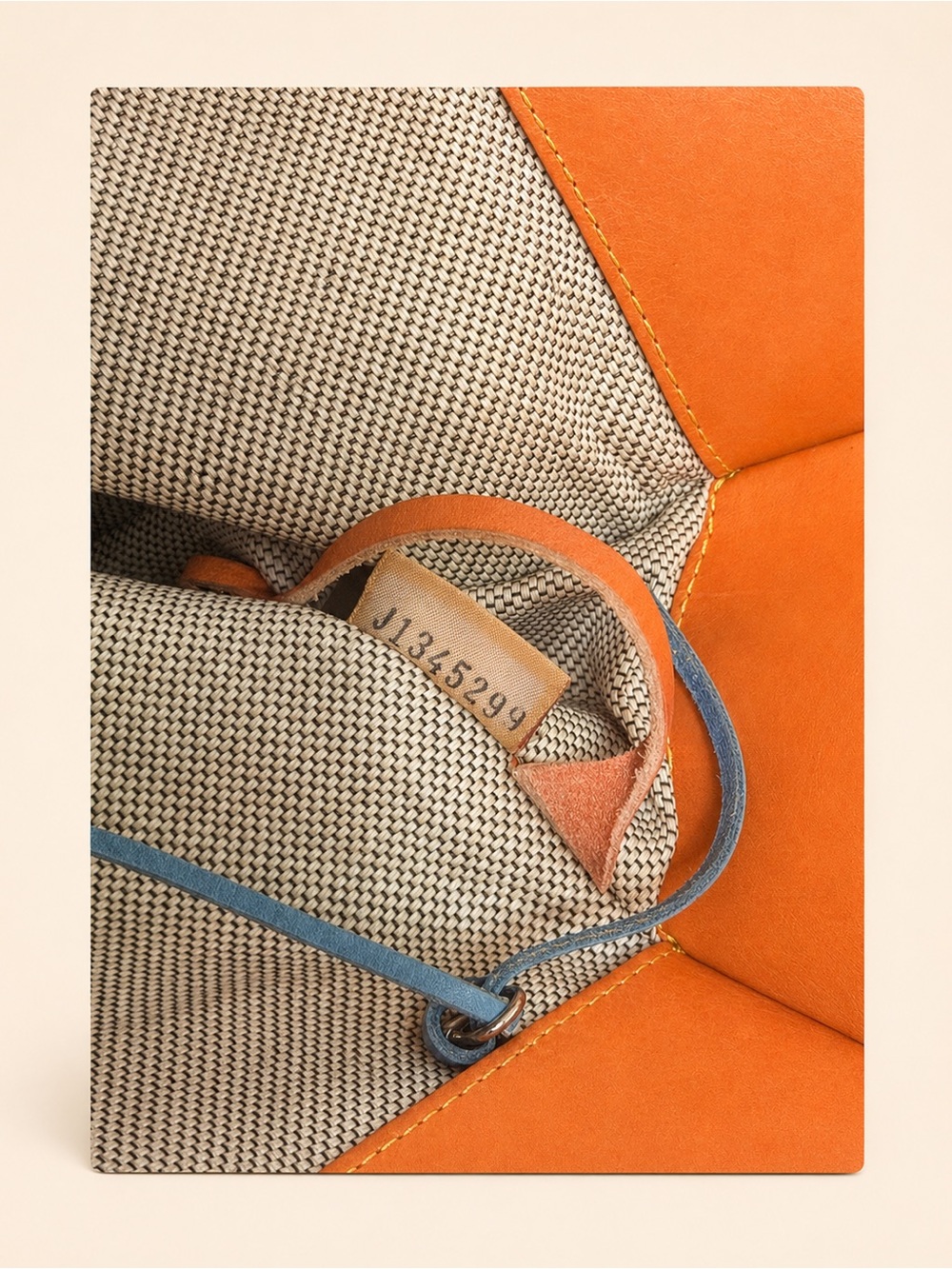 Dooney & Bourke Bolero Vintage Whipstitch Leather Satchel Bag - Picture 9 of 9